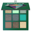 Palette Shimmer and Shine Diamond Powder Pigment Cosmetics