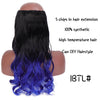 Black Brown High Temperature Synthetic Hair Piece