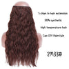 Black Brown High Temperature Synthetic Hair Piece